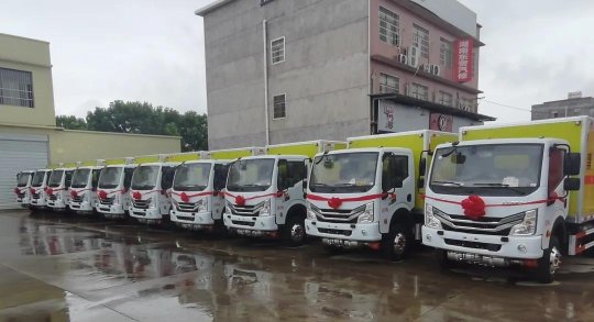 東風多利卡D6煙花爆竹運輸車進駐湖南瀏陽市